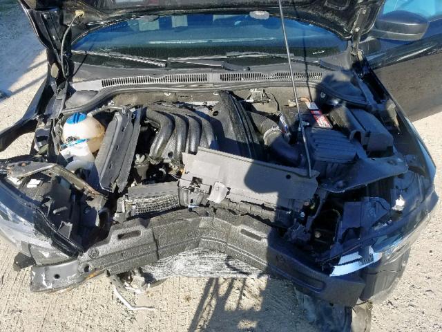 3VW2K7AJ1CM357026 - 2012 VOLKSWAGEN JETTA BASE 黑色 照片 7