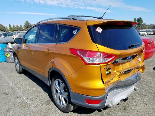 1FMCU9J92GUA10806 - 2016 FORD ESCAPE TIT ORANGE photo 3