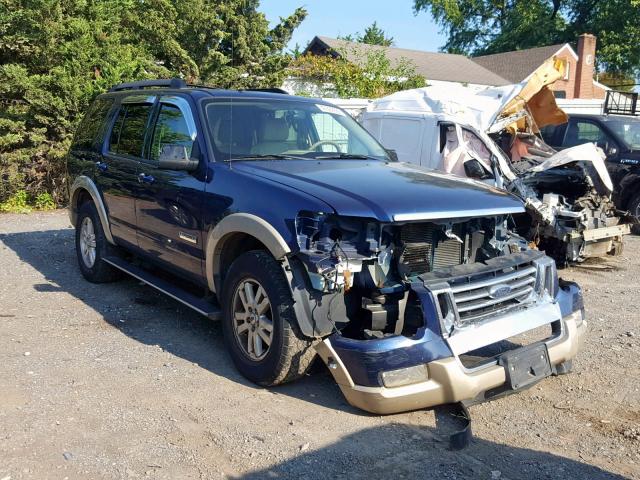 1FMEU74E98UA42854 - 2008 FORD EXPLORER E BLUE photo 1