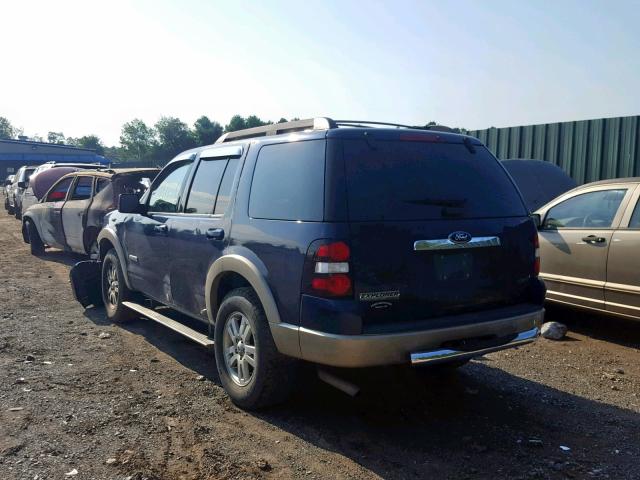 1FMEU74E98UA42854 - 2008 FORD EXPLORER E BLUE photo 3