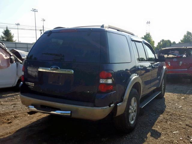 1FMEU74E98UA42854 - 2008 FORD EXPLORER E BLUE photo 4