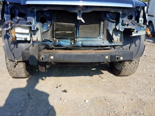 1FMEU74E98UA42854 - 2008 FORD EXPLORER E BLUE photo 9