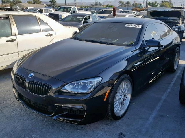 WBA6B2C50FD129958 - 2015 BMW 650 I BLACK photo 2