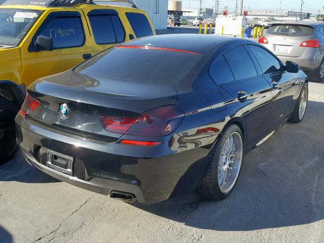 WBA6B2C50FD129958 - 2015 BMW 650 I BLACK photo 4