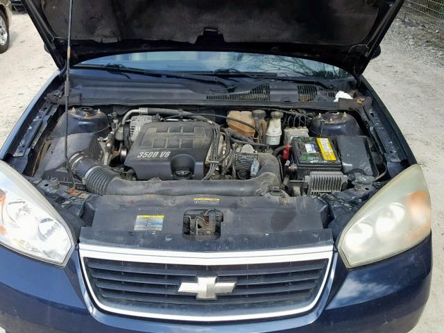 1G1ZU53866F154625 - 2006 CHEVROLET MALIBU LTZ ლურჯი ფოტო 7
