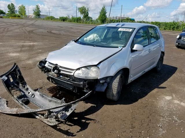 WVWDR71K27W052074 - 2007 VOLKSWAGEN RABBIT SILVER photo 2