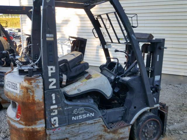 CPL029P5396 - 2006 NISSAN FORKLIFT SILVER photo 9