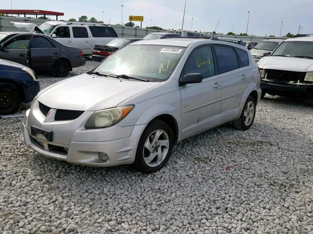 5Y2SL62884Z412724 - 2004 PONTIAC VIBE SILVER photo 2