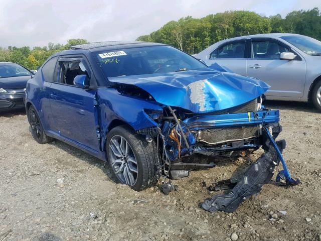 JTKJF5C79F3094114 - 2015 TOYOTA SCION TC ლურჯი ფოტო 1