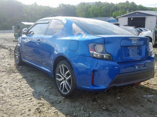 JTKJF5C79F3094114 - 2015 TOYOTA SCION TC ლურჯი ფოტო 3