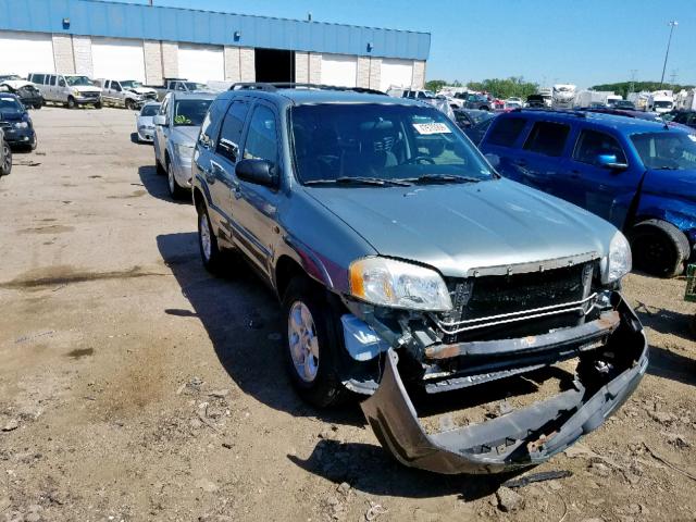 4F2CZ94164KM28269 - 2004 MAZDA TRIBUTE LX GREEN photo 1