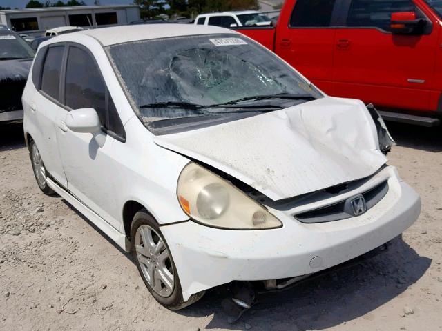 JHMGD38697S055606 - 2007 HONDA FIT S 白色 照片 1