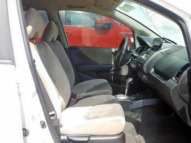 JHMGD38697S055606 - 2007 HONDA FIT S 白色 照片 5