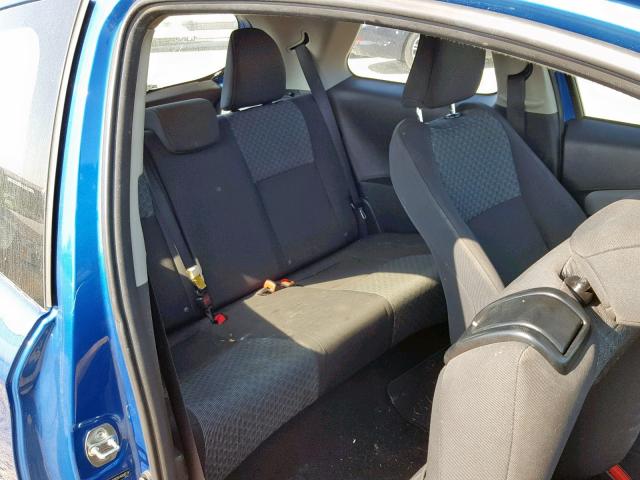 VNKJTUD35FA050779 - 2015 TOYOTA YARIS BLUE photo 6