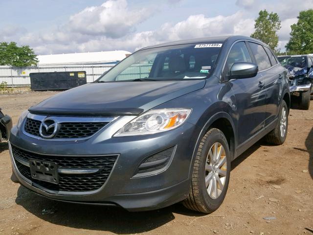 JM3TB3MA4A0237143 - 2010 MAZDA CX-9 GRAY photo 2