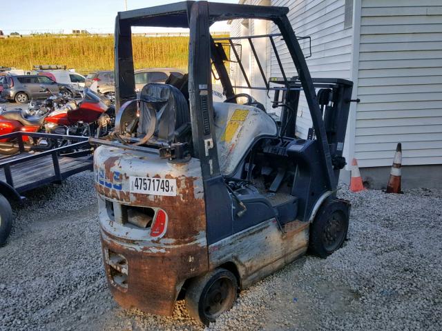 CPL029P3849 - 2005 NISSAN FORKLIFT SILVER photo 4