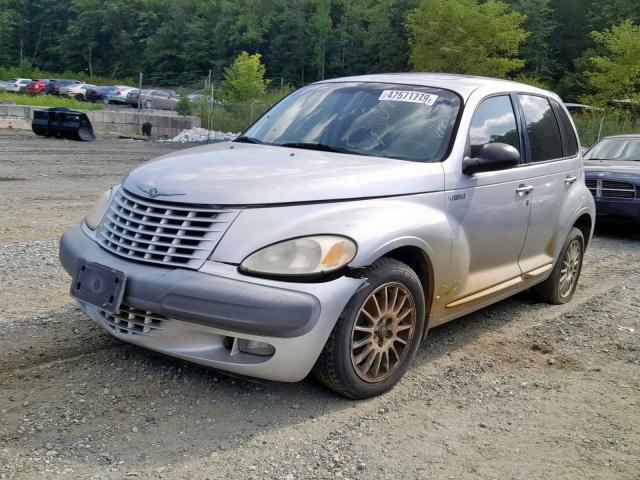 3C8FY4BB61T576090 - 2001 CHRYSLER PT CRUISER SILVER photo 2