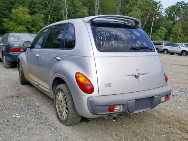 3C8FY4BB61T576090 - 2001 CHRYSLER PT CRUISER SILVER photo 3