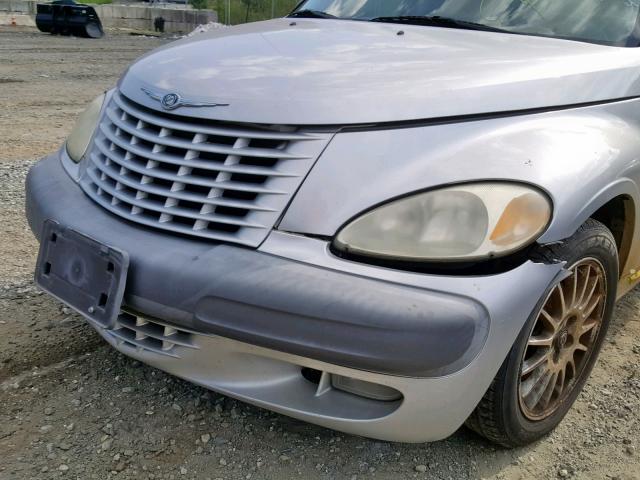 3C8FY4BB61T576090 - 2001 CHRYSLER PT CRUISER SILVER photo 9