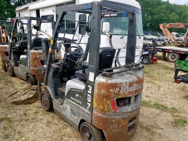CP1F29P0750 - 2007 NISSAN FORKLIFT GRAY photo 3