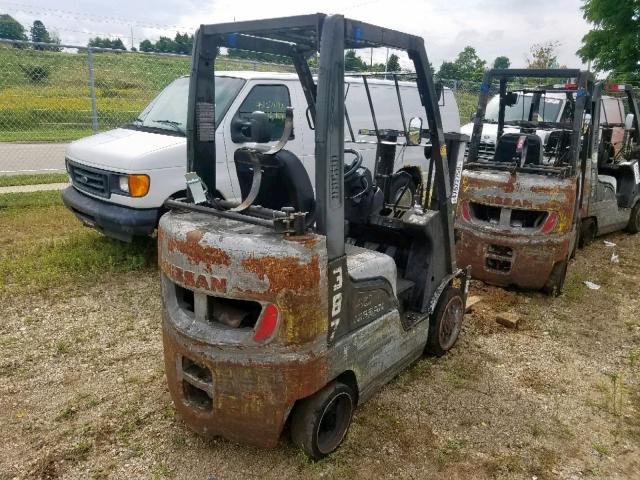 CP1F29P0750 - 2007 NISSAN FORKLIFT GRAY photo 4