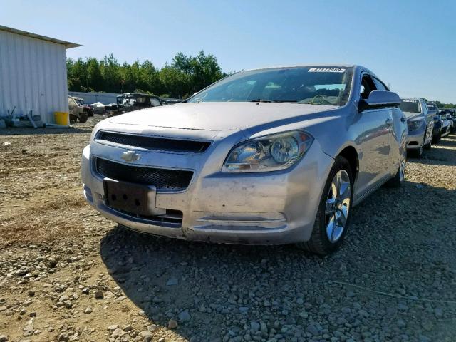 1G1ZH57B89F260248 - 2009 CHEVROLET MALIBU 1LT SILVER photo 2