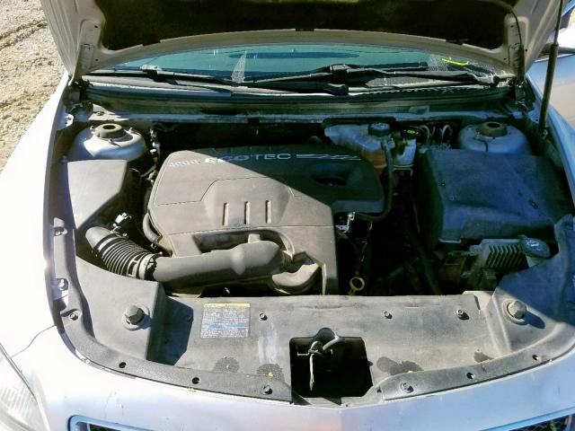 1G1ZH57B89F260248 - 2009 CHEVROLET MALIBU 1LT SILVER photo 7