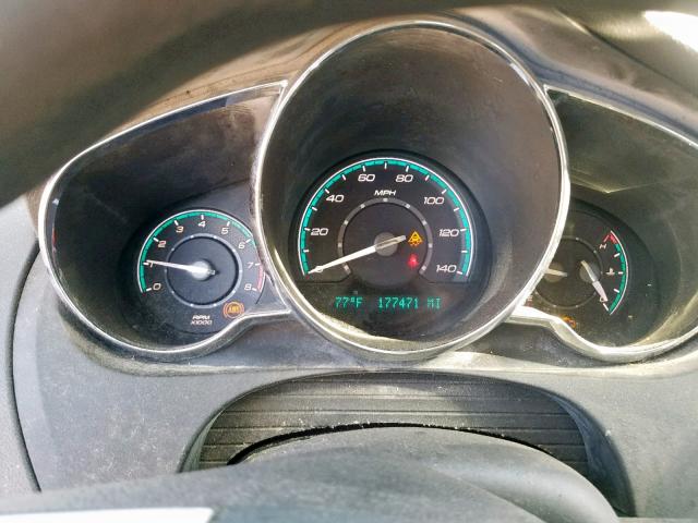 1G1ZH57B89F260248 - 2009 CHEVROLET MALIBU 1LT SILVER photo 8