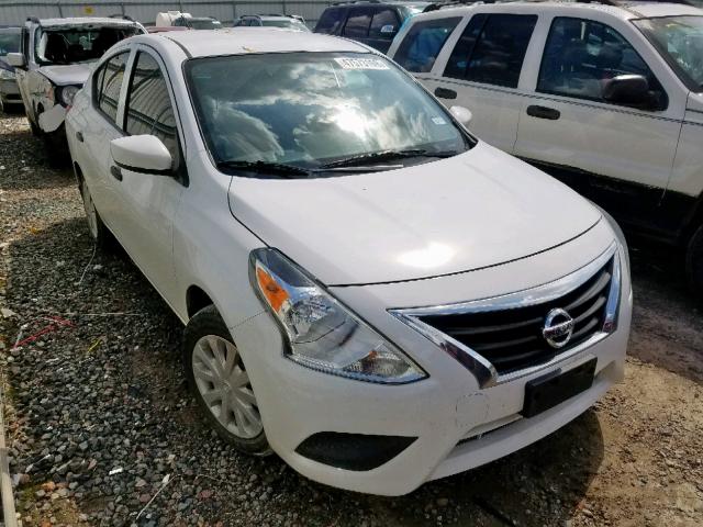 3N1CN7AP2GL823659 - 2016 NISSAN VERSA S WHITE photo 1