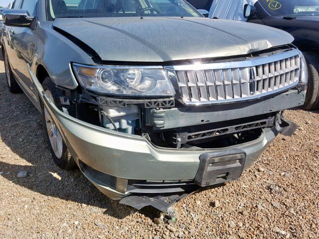 3LNHM26T68R641973 - 2008 LINCOLN MKZ GREEN photo 9