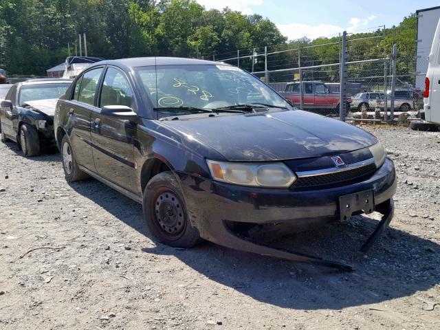 1G8AG52F84Z165675 - 2004 SATURN ION LEVEL BLACK photo 1