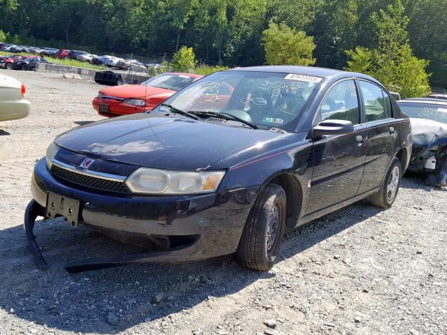 1G8AG52F84Z165675 - 2004 SATURN ION LEVEL BLACK photo 2