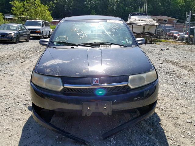 1G8AG52F84Z165675 - 2004 SATURN ION LEVEL BLACK photo 9