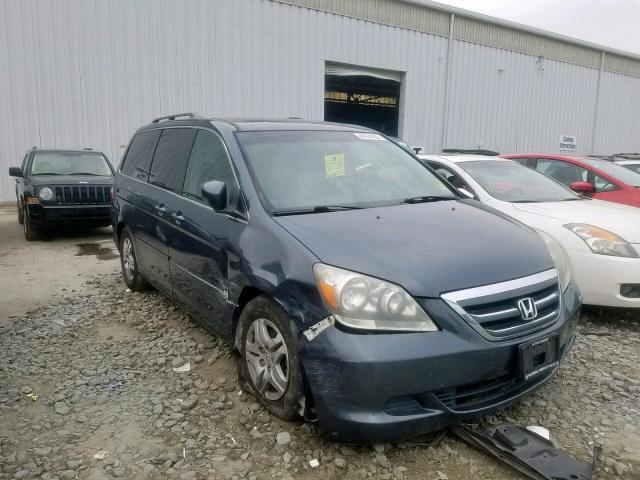 5FNRL38776B083308 - 2006 HONDA ODYSSEY EX GREEN photo 1