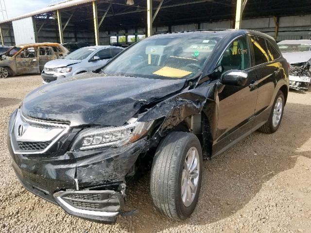 5J8TB3H5XGL001644 - 2016 ACURA RDX TECHNO BLACK photo 2