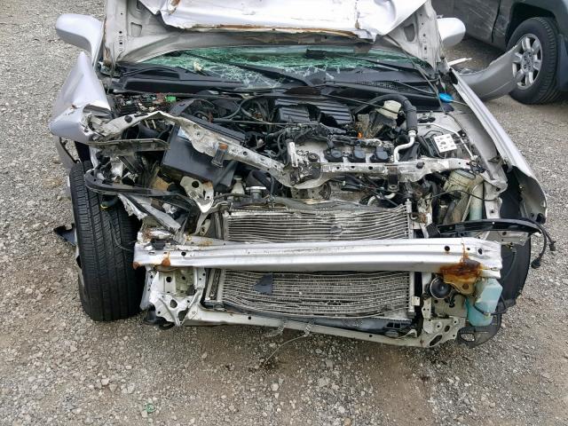 1HGEM22912L105151 - 2002 HONDA CIVIC EX SILVER photo 9