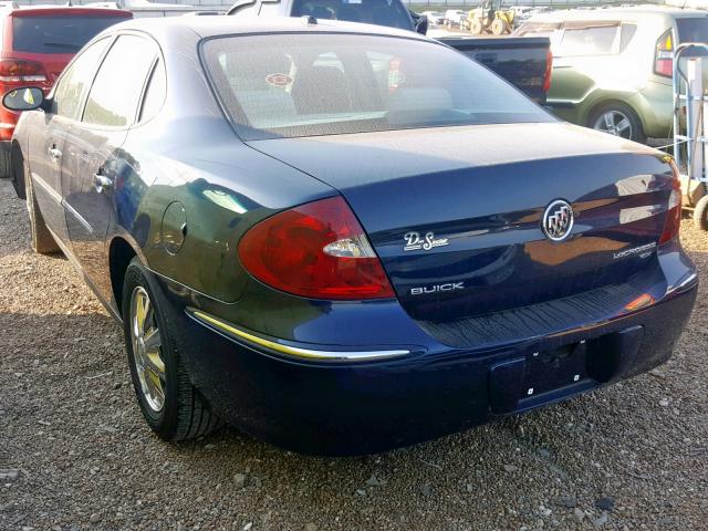 2G4WC582171175601 - 2007 BUICK LACROSSE C BLUE photo 3