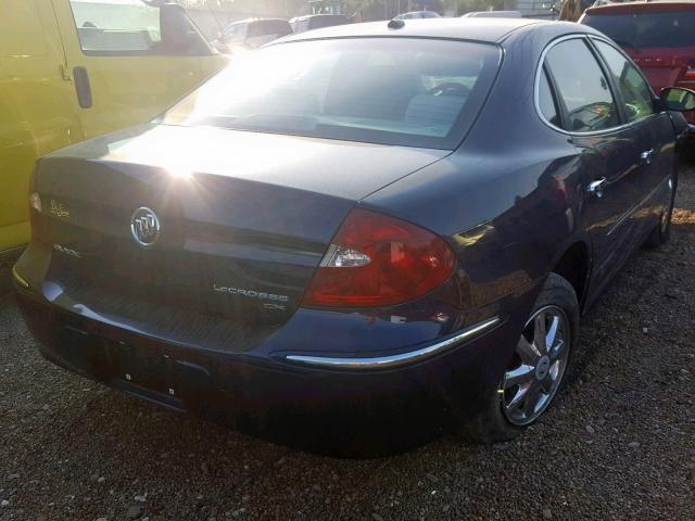 2G4WC582171175601 - 2007 BUICK LACROSSE C BLUE photo 4