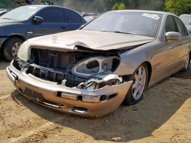 WDBNG70J53A372577 - 2003 MERCEDES-BENZ S 430 GOLD photo 9