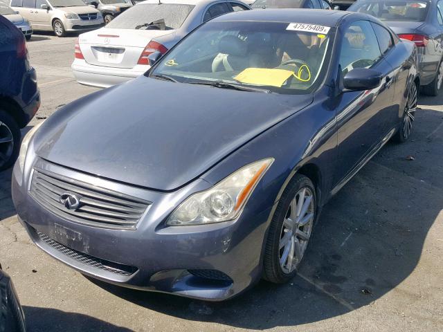 JN1CV6EK6AM104193 - 2010 INFINITI G37 BASE BLACK photo 2