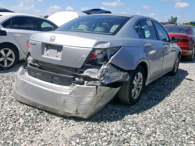 1HGCP26439A084287 - 2009 HONDA ACCORD LXP SILVER photo 4