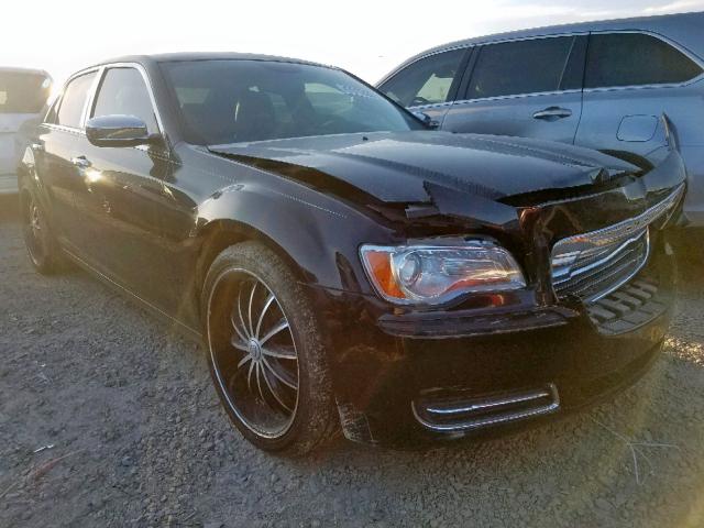 2C3CCAAGXEH343525 - 2014 CHRYSLER 300 BLACK photo 1