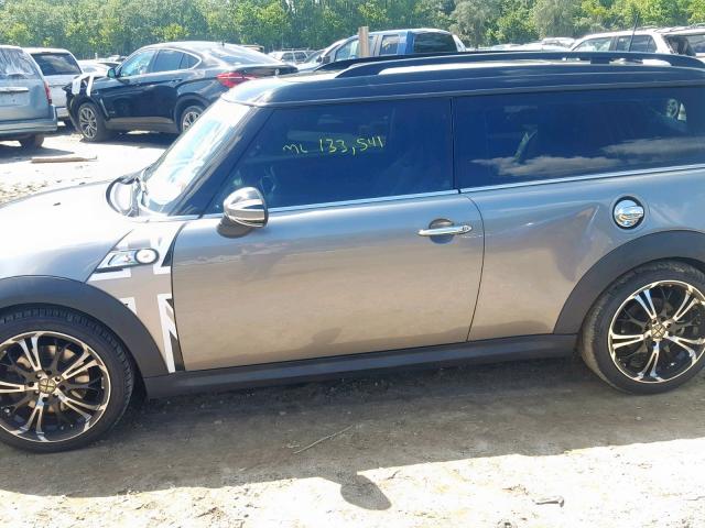 WMWMM3C5XATZ33593 - 2010 MINI COOPER S C GRAY photo 9