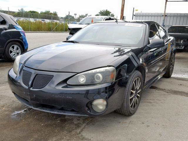 2G2WR524041132283 - 2004 PONTIAC GRAND PRIX BLACK photo 2