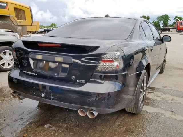 2G2WR524041132283 - 2004 PONTIAC GRAND PRIX BLACK photo 4