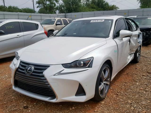 JTHBA1D28K5092017 - 2019 LEXUS IS 300 WHITE photo 2