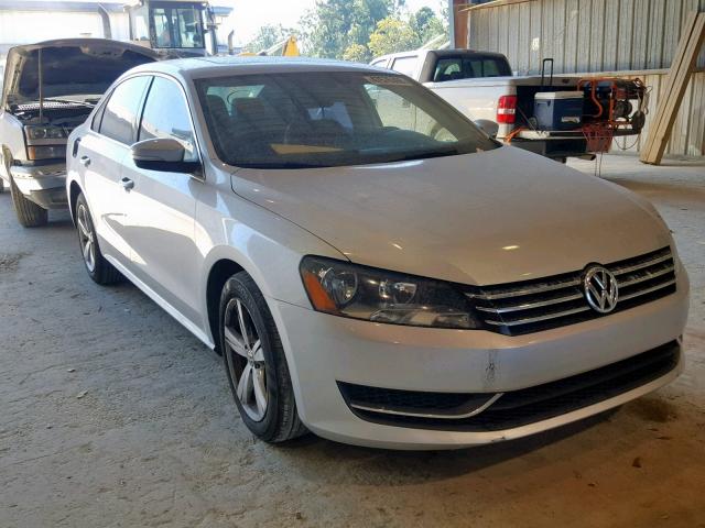 1VWBP7A37DC105139 - 2013 VOLKSWAGEN PASSAT SE GRAY photo 1