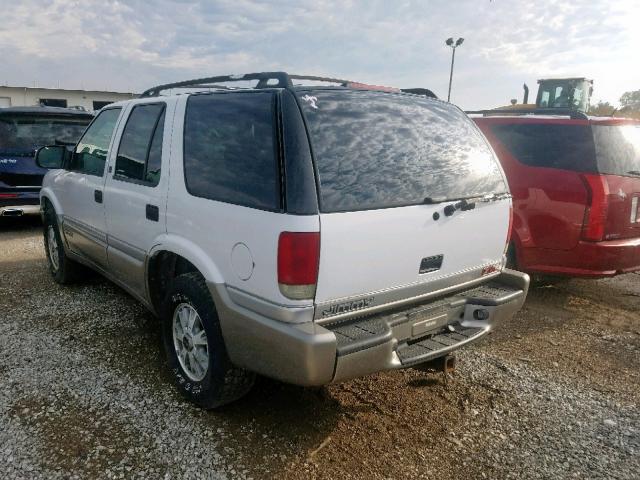 1GKDT13W7Y2154921 - 2000 GMC JIMMY / EN WHITE photo 3