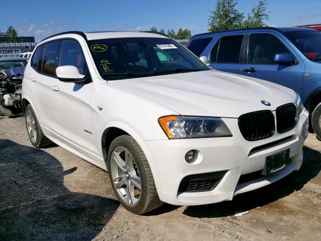 5UXWX7C56DL978253 - 2013 BMW X3 XDRIVE3 WHITE photo 1