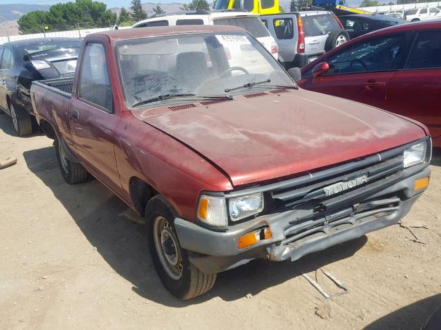 JT4RN81P7K5043436 - 1989 TOYOTA PICKUP 1/2 RED photo 1